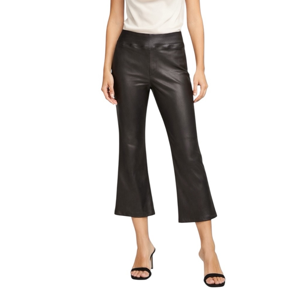 Frame Jersey Crop High Rise Mini-Boot Coated Crop Pants 29” - Picture 3 of 11
